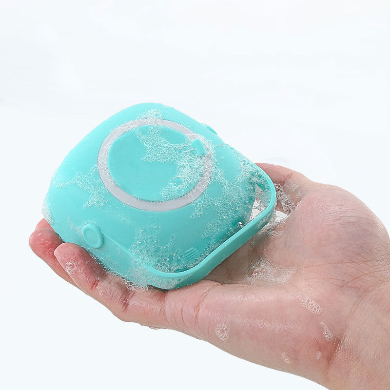 Silicone Pet Massage Bath Grooming Brush