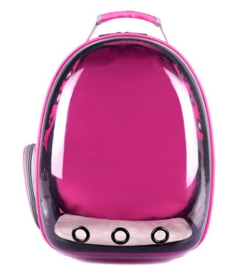 Portable Pet Carrier Backpack Bubble Capsule Design 360° Viewing
