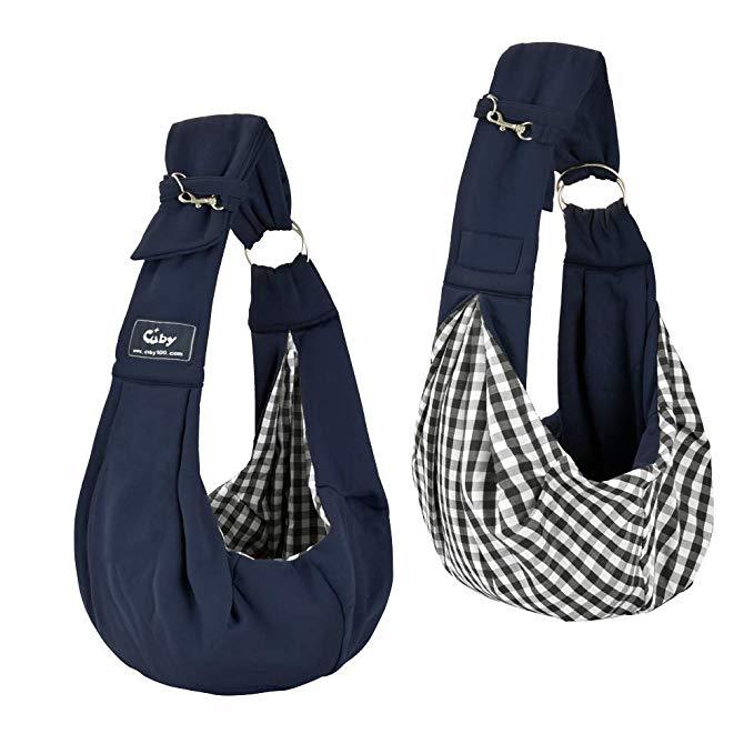 Portable Pet Travel Sling Carrier Breathable Outdoor Hiking Bag