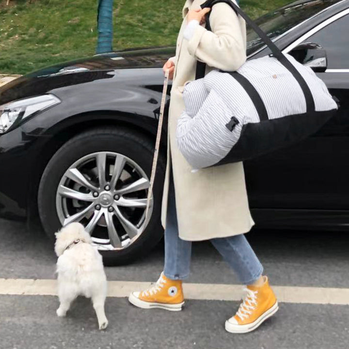 Portable Pet Safety Car Carrier Travel Bag