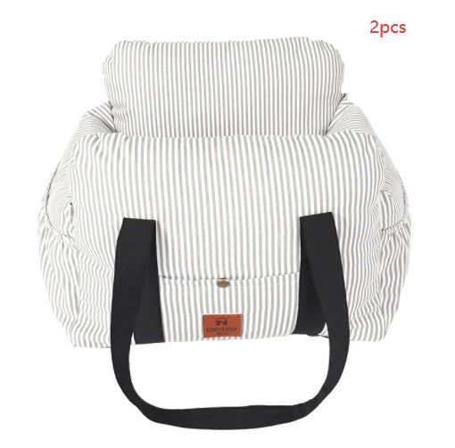 Portable Pet Safety Car Carrier Travel Bag