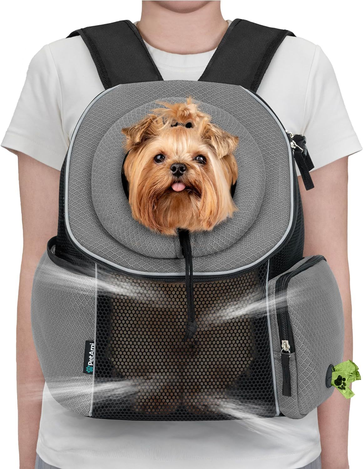 Portable Pet Carrier Backpack Travel Bag Breathable Outdoor Carrier