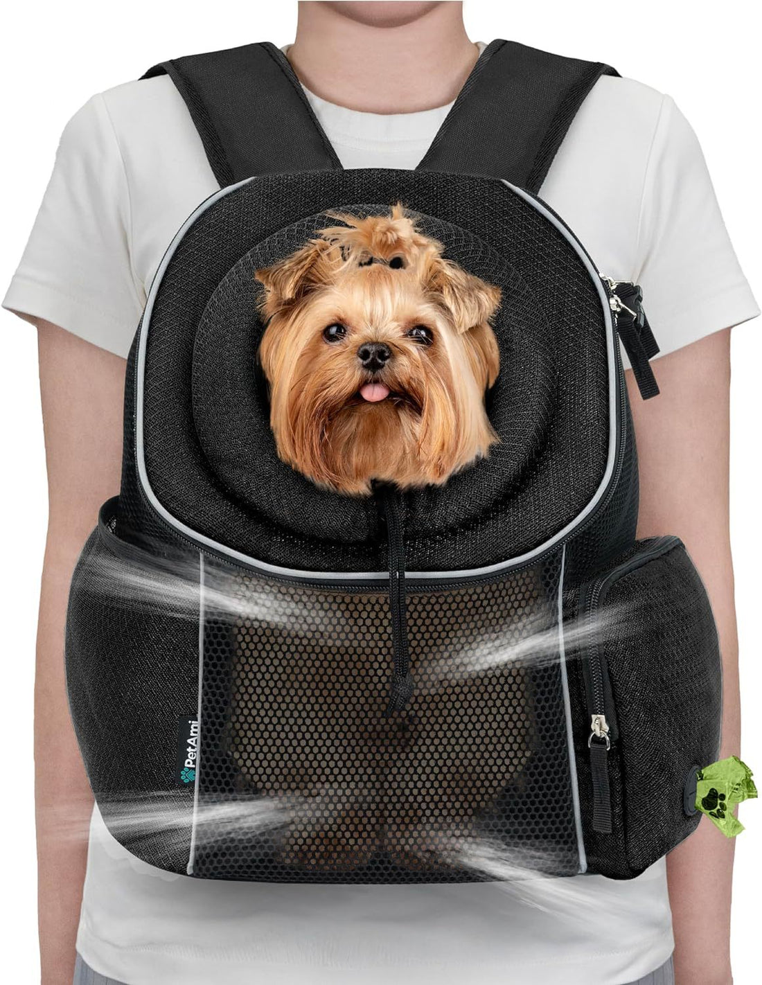 Portable Pet Carrier Backpack Travel Bag Breathable Outdoor Carrier