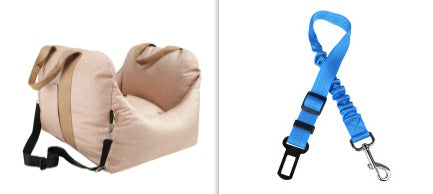 Waterproof Portable Pet Car Carrier Seat Breathable Safety Bag