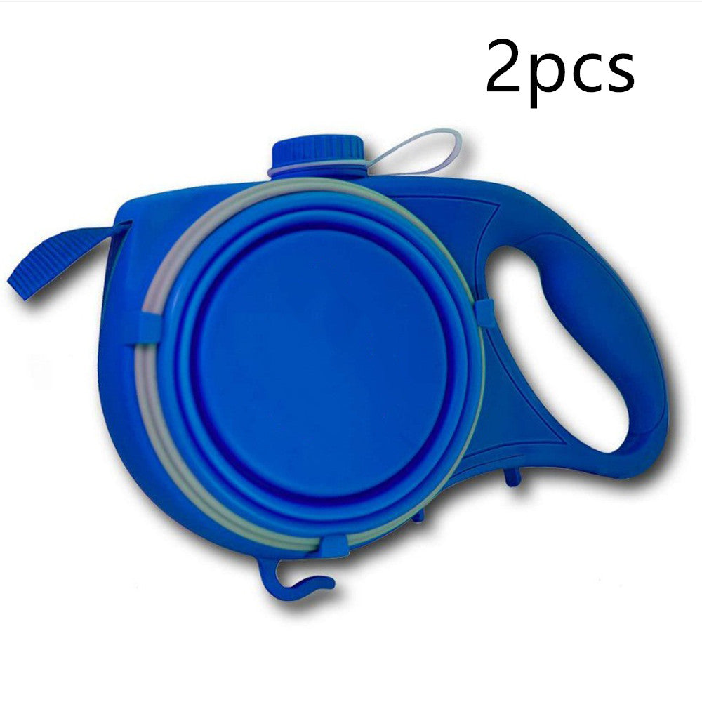 Multifunctional Automatic Retractable Pet Leash Portable Walking Strap