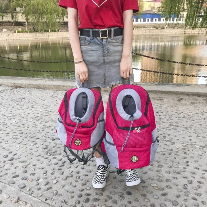Portable Travel Outdoor Pet Carrier Backpack Bag