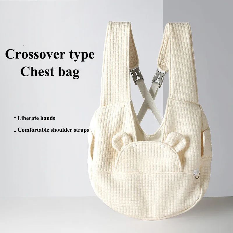 Breathable Cross-Design Pet Backpack Carrier for Outdoor Travel