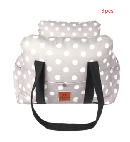 Portable Pet Safety Car Carrier Travel Bag