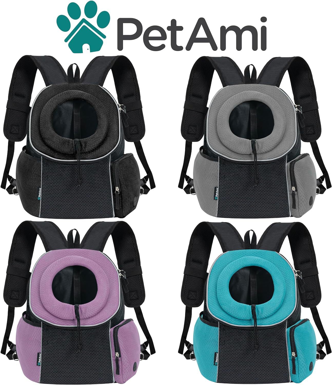 Portable Pet Carrier Backpack Travel Bag Breathable Outdoor Carrier