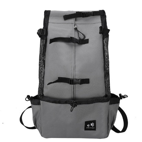 Double-Shoulder Portable Pet Carrier Backpack Travel Outdoor Bag