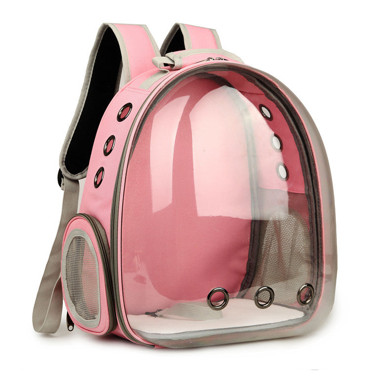 Portable Pet Carrier Backpack Bubble Capsule Design 360° Viewing