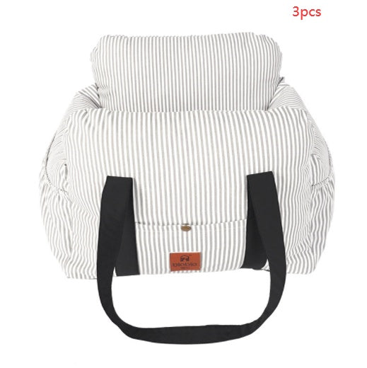 Portable Pet Safety Car Carrier Travel Bag